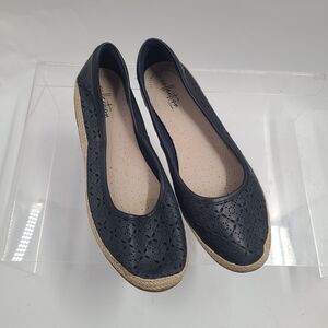 Clarks Collection Danelly Adira Ballet Comfort Shoes Women Size 9M  261454344065